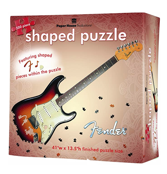 Puzzle Fender Stratocaster (500 pièces) Shop Music Hemann