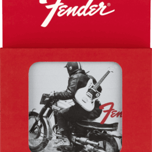 Dessous de verre FENDER® Vintage Ads set de 4