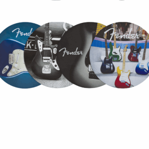 Alternative view of Dessous de verre FENDER® Perri's set de 4 Multi-Color Leather