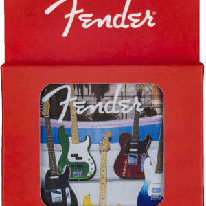 Dessous de verre FENDER® Perri's set de 4 Multi-Color Leather