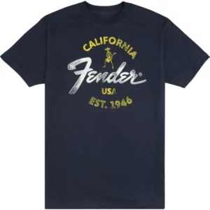 T-shirt FENDER  BAJA BLUE TAILLE XL