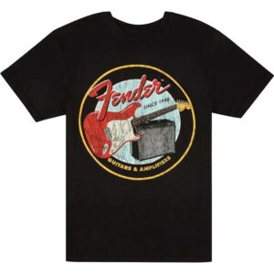 T-shirt Fender 1946 guitars & amplifiers L