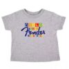 T-shirt  gris Fender World famous rock star 5-6 ans